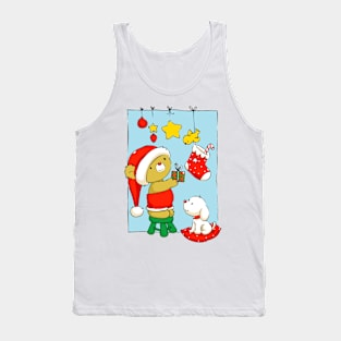 Christmas Bear Tank Top